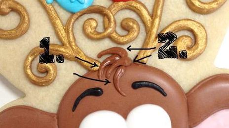 печенье олень