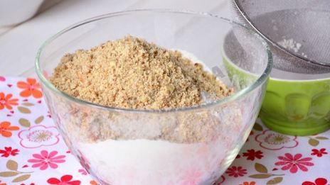 печенье ореховые полумесяцы