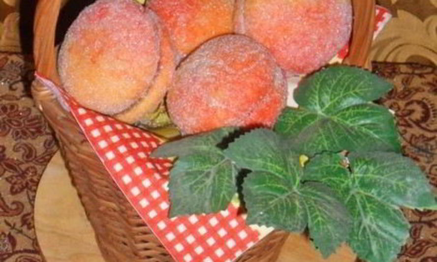 Рецепт печенье персики