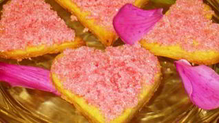 Печенье Розовые кристаллики