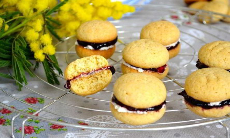 Рецепт печенье с двойной начинкой