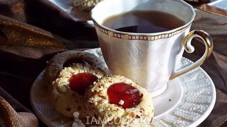 печенье с джемом