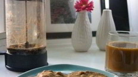 печенье с фундуком и эспрессо