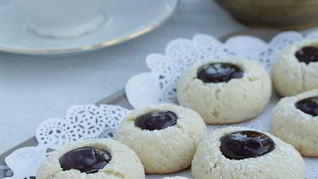 Печенье с шоколадным ганашем