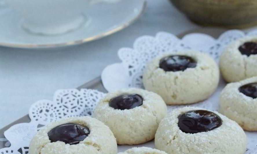 Рецепт печенье с шоколадным ганашем