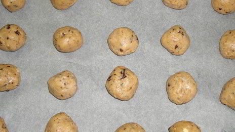 печенье с шоколадом