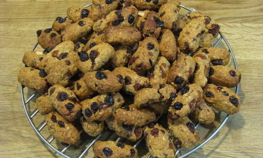 Рецепт печенье с сухофруктами