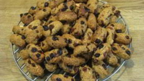 печенье с сухофруктами