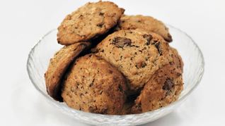 Печенье с тыквой и шоколадом