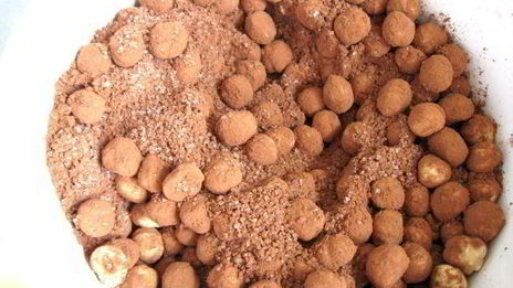 печенье шоколадно-ореховое поцелуи алассио