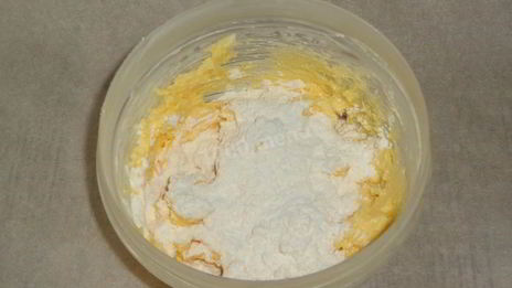 песочное печенье с джемом