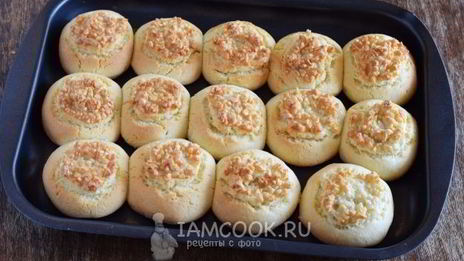 песочное печенье с орехами