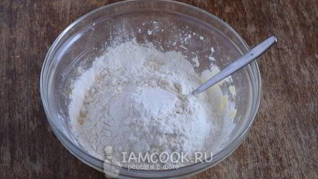 песочное печенье с орехами