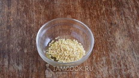 песочное печенье с орехами