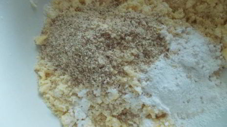 песочное печенье с сухофруктами