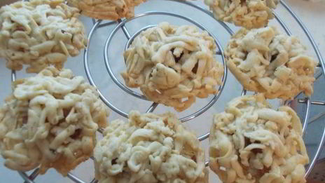 песочное печенье с сухофруктами