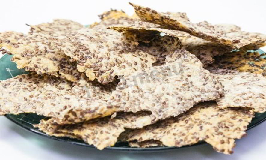 Рецепт полезные крекеры из льняного семени