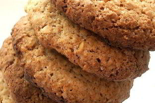 Постное овсяное печенье