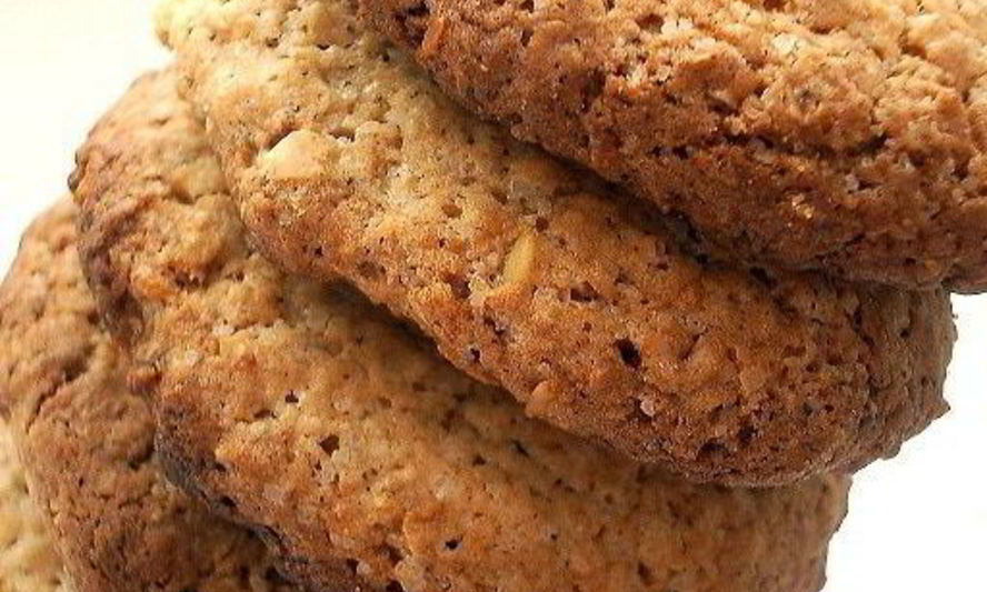 Рецепт постное овсяное печенье