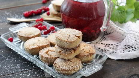 рассыпчатое овсяное печенье