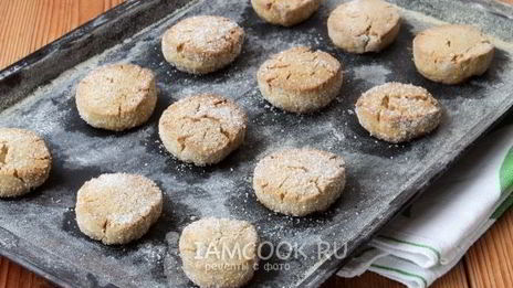 рассыпчатое овсяное печенье