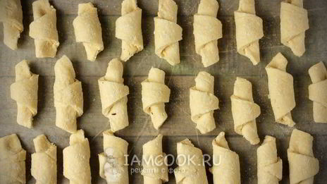 рогалики из творожного теста