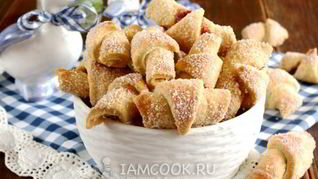 Рогалики на маргарине, которые тают во рту