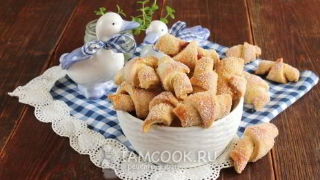 рогалики на маргарине, которые тают во рту