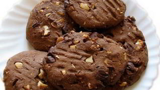 Шоколадно-имбирное печенье в мультиварке