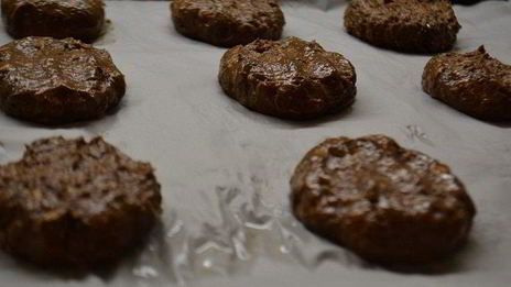 шоколадное овсяное печенье