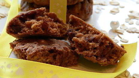 шоколадное овсяное печенье