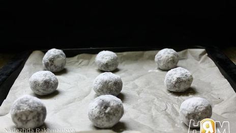 шоколадное печенье с кракелюрами