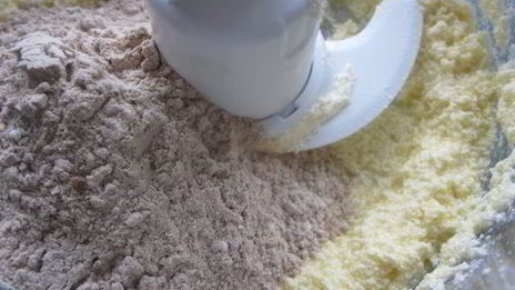 шоколадное печенье с кунжутом