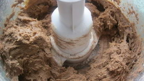 шоколадное печенье с кунжутом