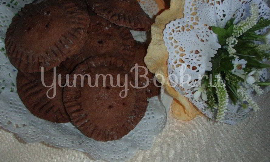 Рецепт шоколадное печенье с вишней