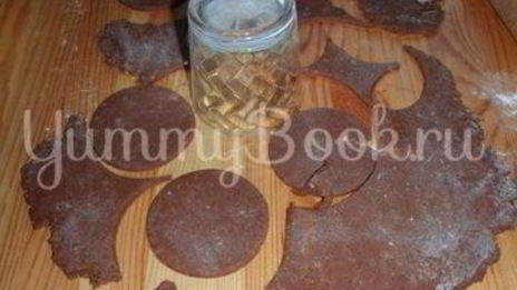шоколадное печенье с вишней
