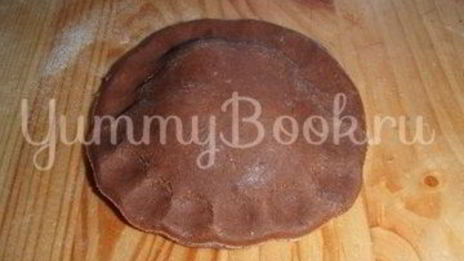 шоколадное печенье с вишней