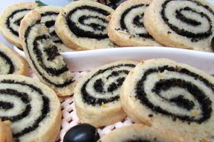 Сырное печенье с маслинами и ароматом лимона