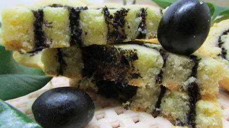 сырное печенье с маслинами и ароматом лимона