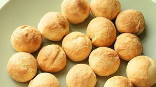 Творожно-лимонное печенье с пудрой