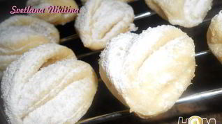 Творожное печенье Поцелуйчики