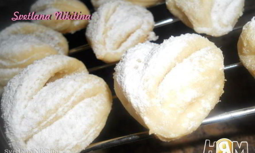 Рецепт творожное печенье поцелуйчики