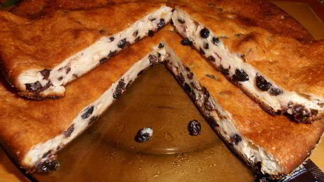 бельгийский творожный пирог