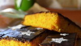 Бразильский морковный пирог в блендере