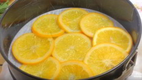 быстрый пирог с апельсинами