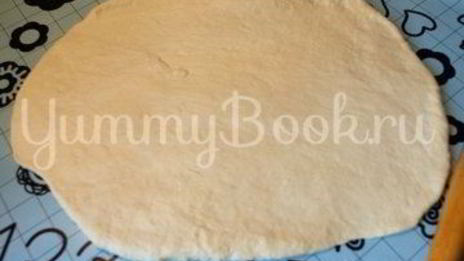 дрожжевой пирог с картофелем и грибами