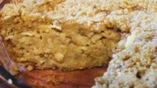 Хлебный яблочный пирог