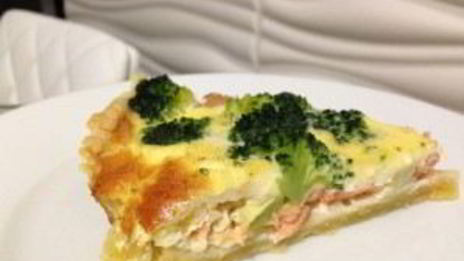 киш лорен с брокколи