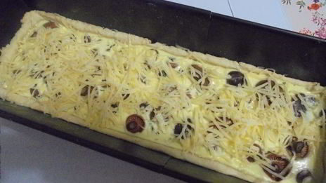 киш с рыжиками