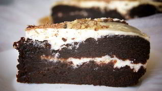 Кофейно-шоколадный пирог